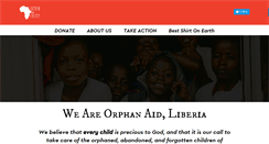 Desktop Screenshot of orphanaidliberia.org